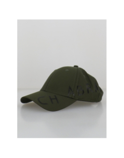 Casquette logo kaki noir homme - Chabrand
