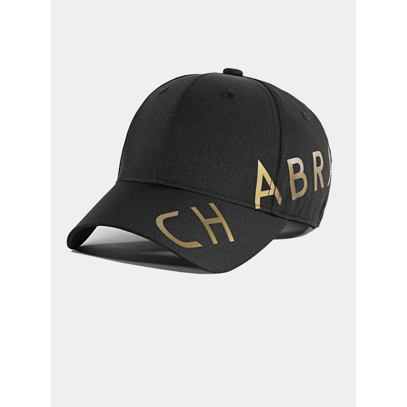 Casquette logo doré noir homme - Chabrand