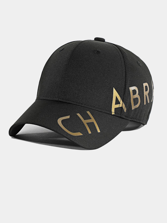 Casquette logo doré noir homme - Chabrand