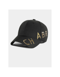 Casquette logo doré noir homme - Chabrand