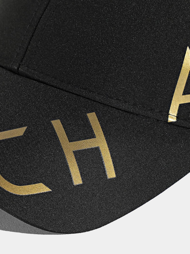 Casquette logo doré noir homme - Chabrand