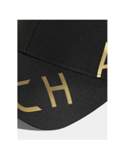 Casquette logo doré noir homme - Chabrand