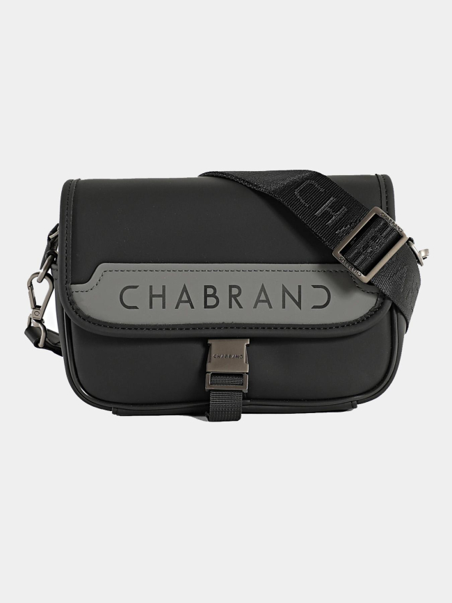 Sacoche reporter bandoulière noir homme - Chabrand