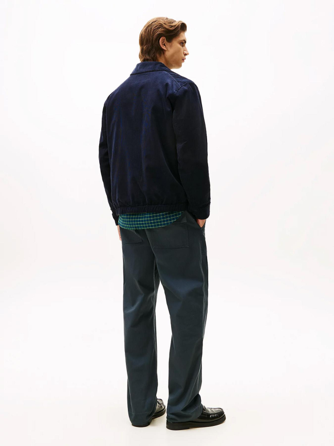 Veste réversible ivy bleu marine kaki homme - Tommy Hilfiger