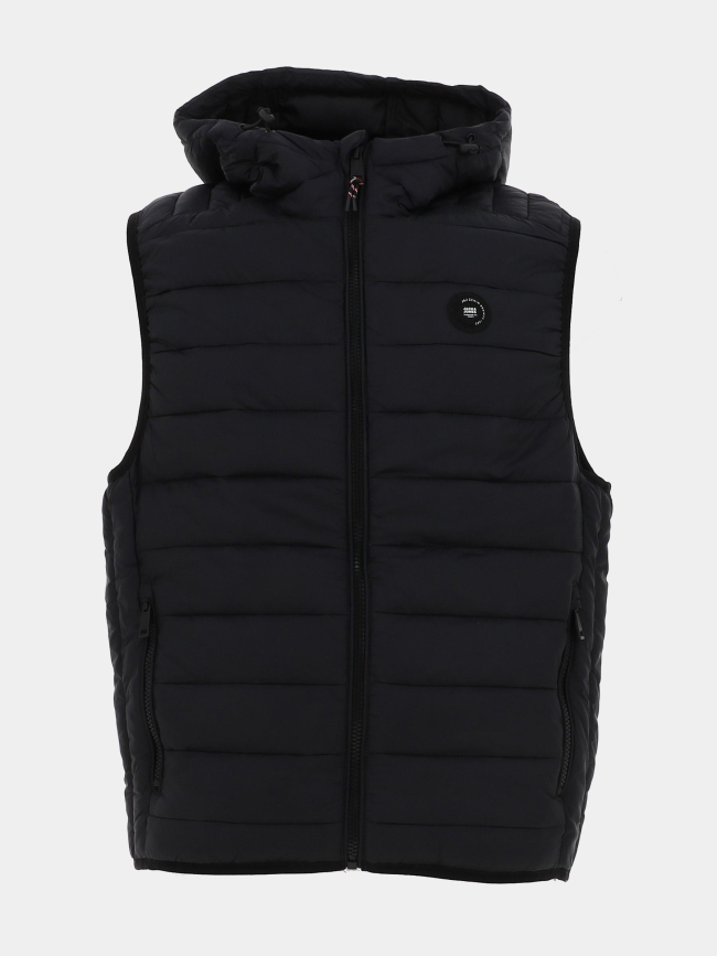 Doudoune sans manche bradley noir homme - Jack & Jones