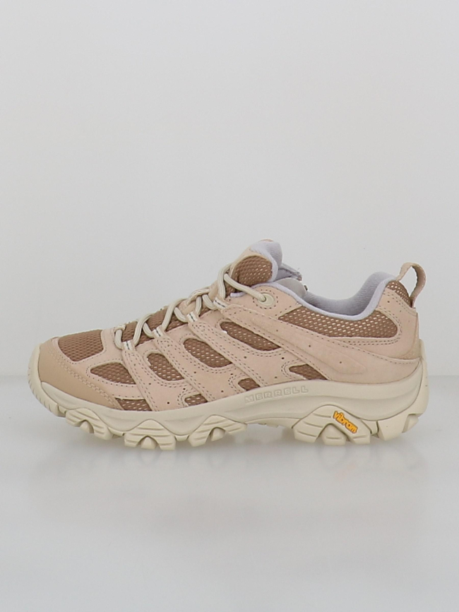 Chaussures de randonnée moab 3 zip beige femme - Merrell
