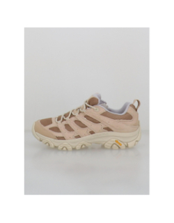Chaussures de randonnée moab 3 zip beige femme - Merrell