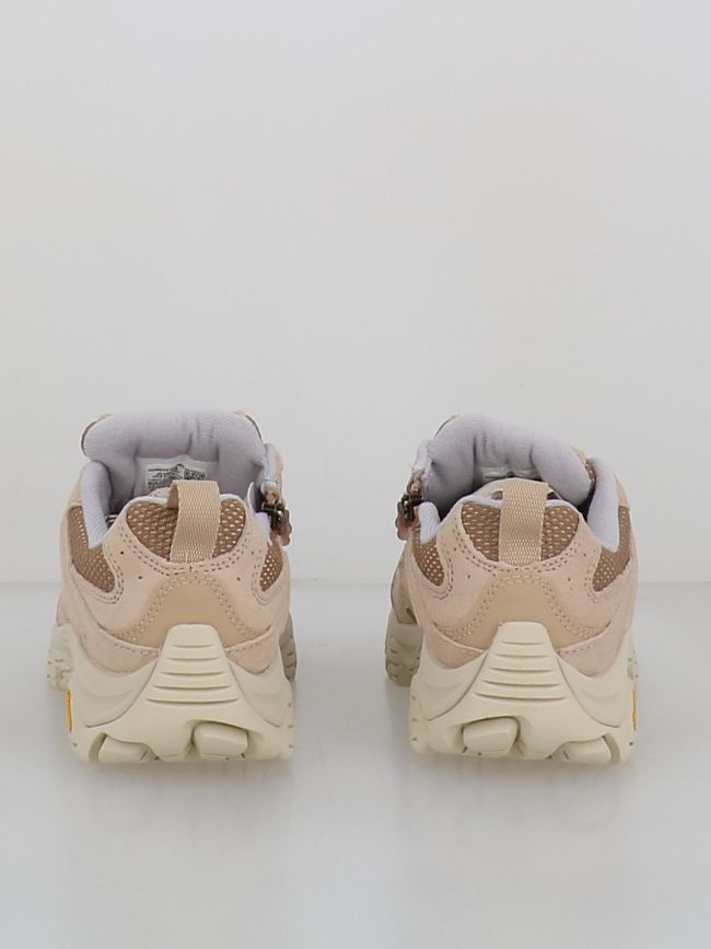 Chaussures de randonnée moab 3 zip beige femme - Merrell