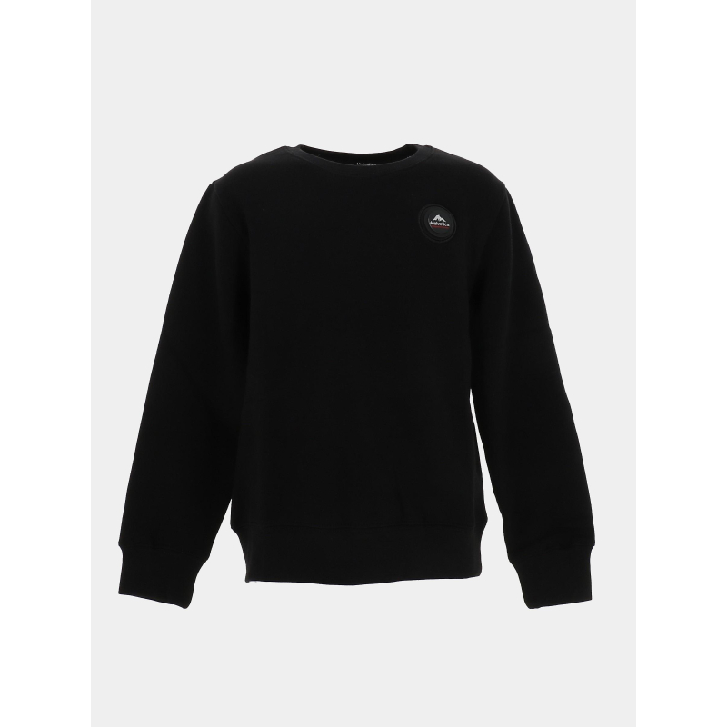 Sweatshirt jimmy noir enfant - Helvetica