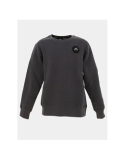 Sweatshirt jimmy gris foncé enfant - Helvetica