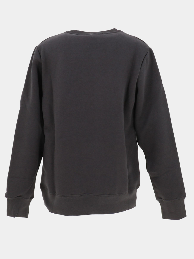 Sweatshirt jimmy gris foncé enfant - Helvetica