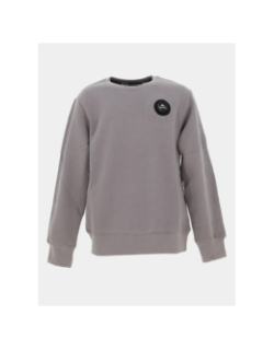 Sweatshirt jimmy rock gris enfant - Helvetica