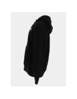 Sweat à capuche jimmy noir enfant - Helvetica