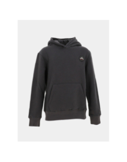 Sweat à capuche monaco gris enfant - Helvetica