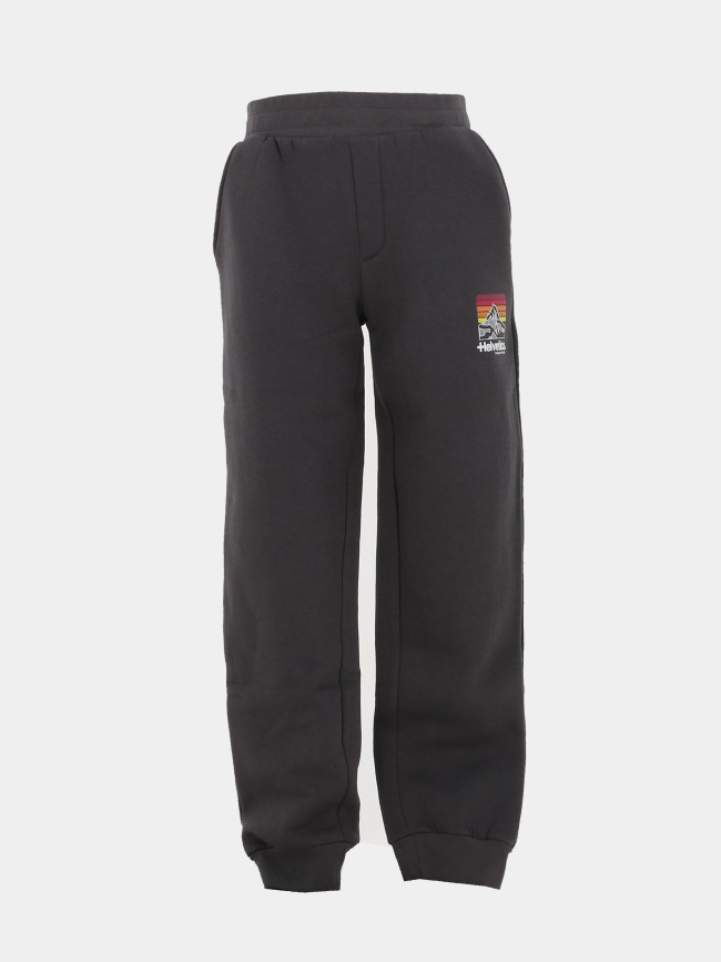 Jogging monaco gris foncé enfant - Helvetica