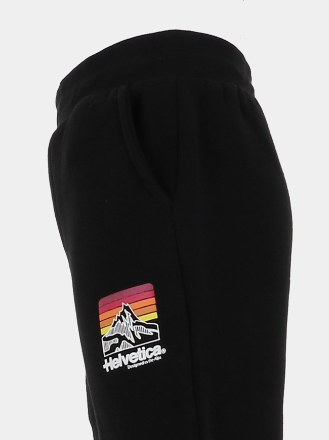 Jogging monaco noir enfant - Helvetica