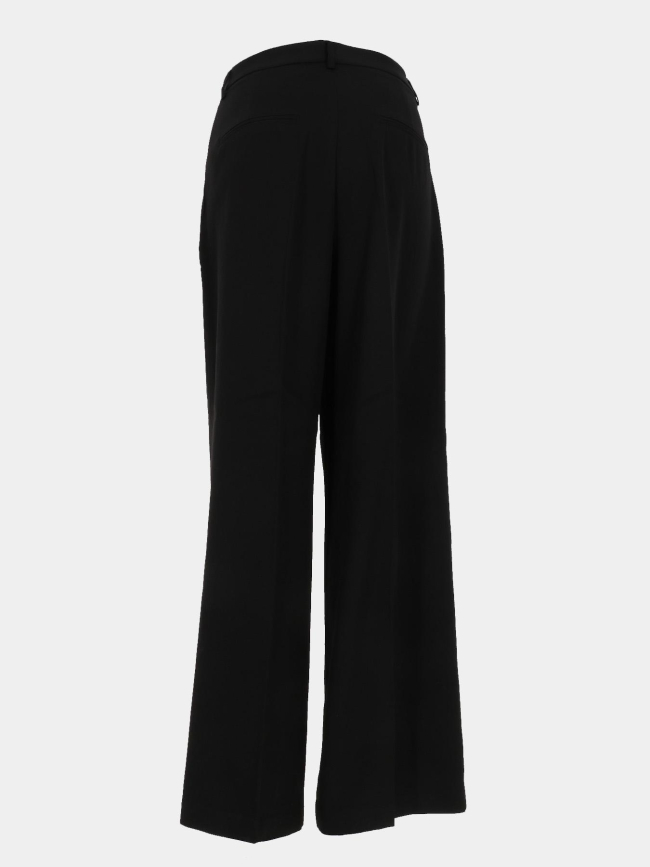 Pantalon large taille haute noir femme - Molly Bracken