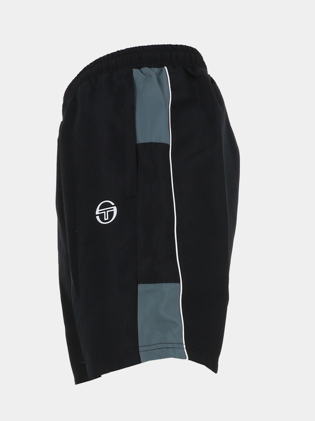 Short de sport vebita noir et gris homme - Sergio Tacchini