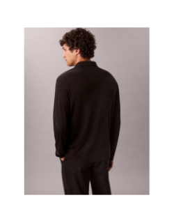 Polo en coton supima noir homme - Calvin Klein