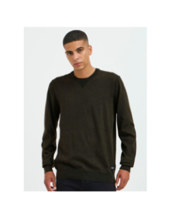 Pull uni bruton kaki homme - Blend