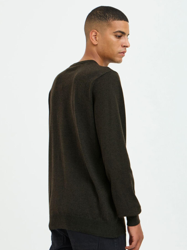 Pull uni bruton kaki homme - Blend