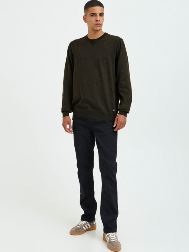 Pull uni bruton kaki homme - Blend