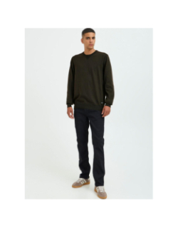 Pull uni bruton kaki homme - Blend