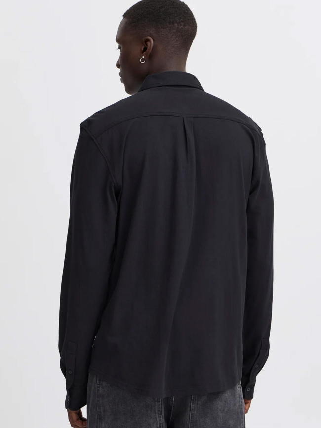 Chemise manches longues bhalo bleu marine homme - Blend