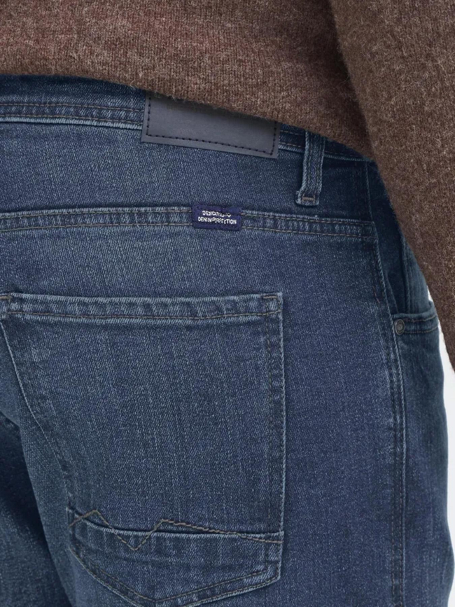 Jean slim twister dark bleu homme - Blend