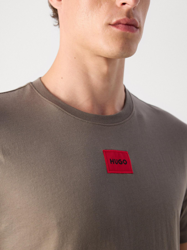 T-shirt diragolino medium gris homme - Hugo