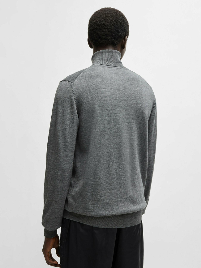 Pull col roulé san thomas gris homme - Hugo