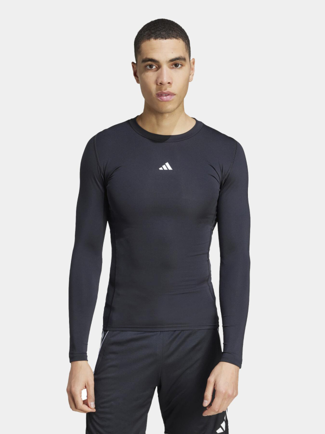 T-shirt training compression techfit noir homme - Adidas