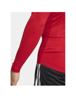 T-shirt training compression techfit rouge homme - Adidas
