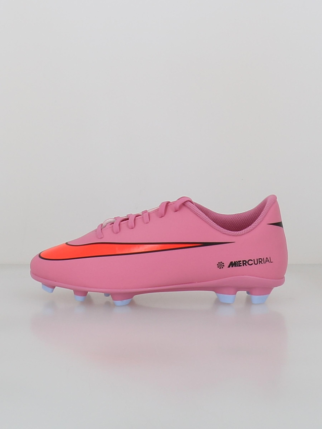Chaussures de football superfly 10 club fg/mg rose - Nike