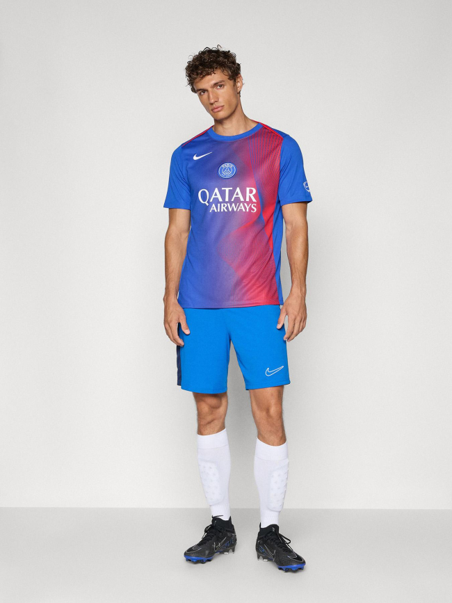 Maillot de football pré-match psg 25/26 bleu homme - Nike