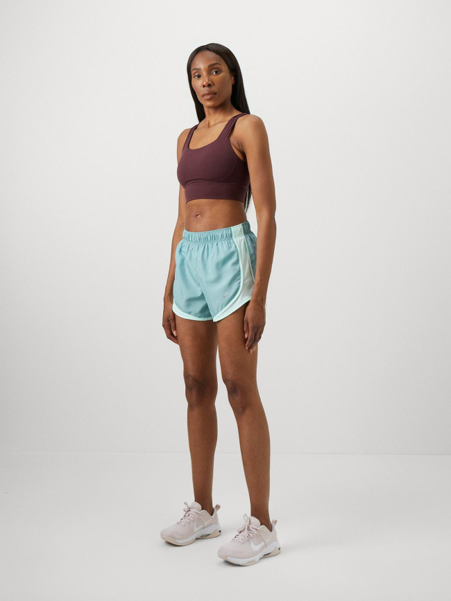 Short de running tempo df vert femme - Nike