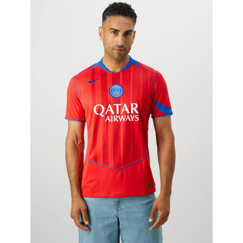 Maillot de football third psg 25/26 rouge homme - Nike
