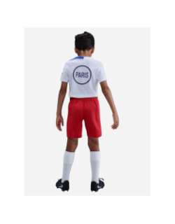 Short de football third psg 25/26 rouge enfant - Nike