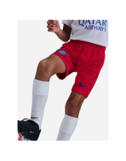 Short de football third psg 25/26 rouge enfant - Nike