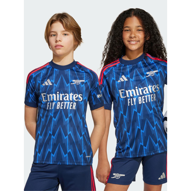 Maillot de football extérieur arsenal 25/26 bleu marine enfant - Adidas
