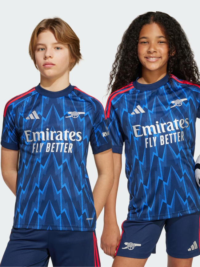 Maillot de football extérieur arsenal 25/26 bleu marine enfant - Adidas