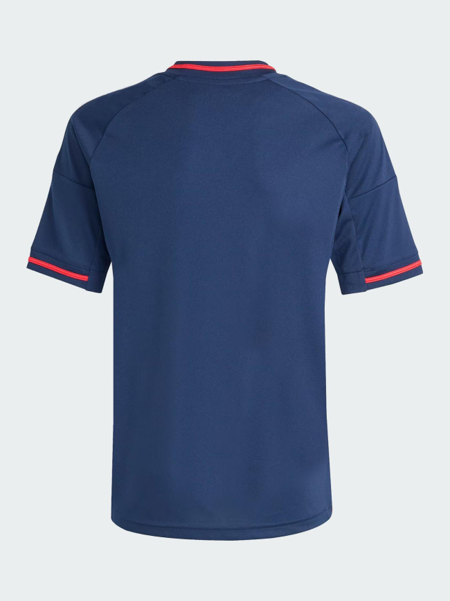 Maillot de football extérieur ol 25/26 bleu marine enfant - Adidas