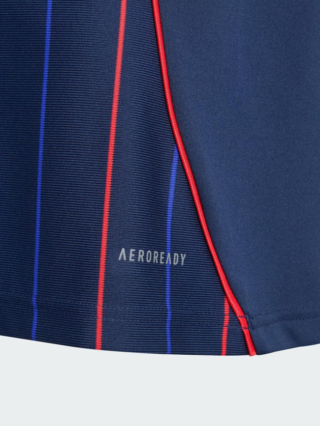 Maillot de football extérieur ol 25/26 bleu marine enfant - Adidas