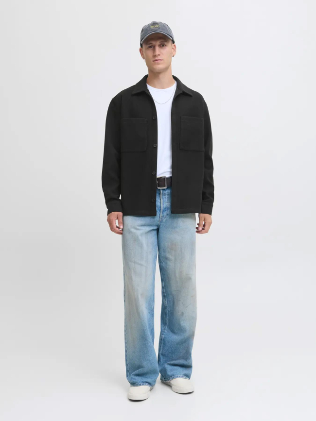 Surchemise jjjerry noir homme - Jack & Jones