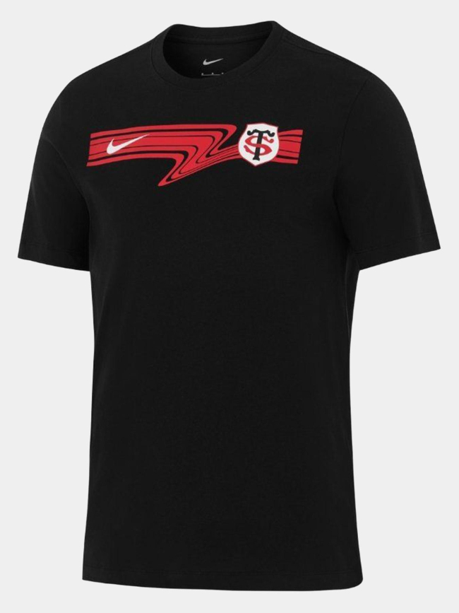T-shirt à manches courtes stade toulousain noir homme - Nike