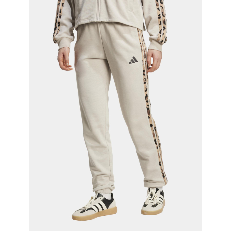 Pantalon jogging anml 3s beige femme - Adidas