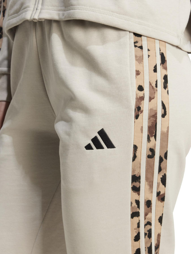 Pantalon jogging anml 3s beige femme - Adidas