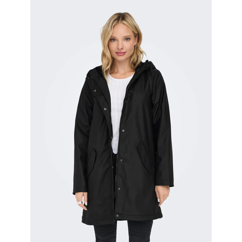 Veste imperméable onlsally noir femme - Only