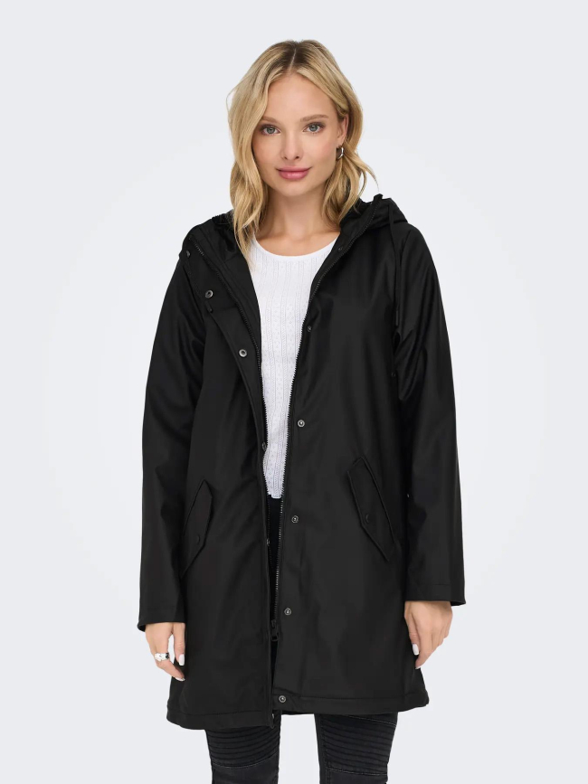 Veste imperméable onlsally noir femme - Only