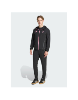 Veste à capuche zippée juventus noir homme - Adidas